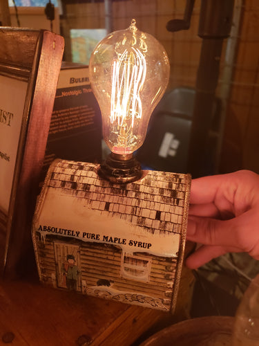 Syrup Tin Lamp