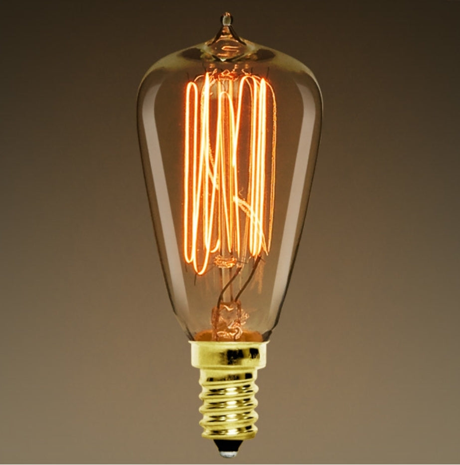 Bulb - Candelabra base Edison style