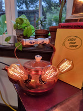 Load image into Gallery viewer, Delft Copper Kettle Lamp (small)
