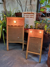 Load image into Gallery viewer, Antique Washboard Lamp (small)